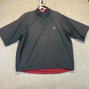 Zero Restriction Jacket Men Large 1/4 Zip Pullover Waterproof Reversible Forsyth
